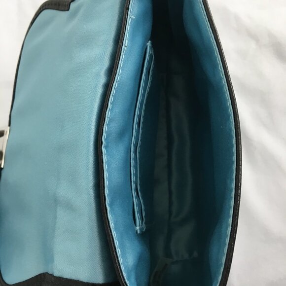 Coach Vintage Small Black Leather Bag Wristlet OS GREAT Condition - Picture 5 of 14